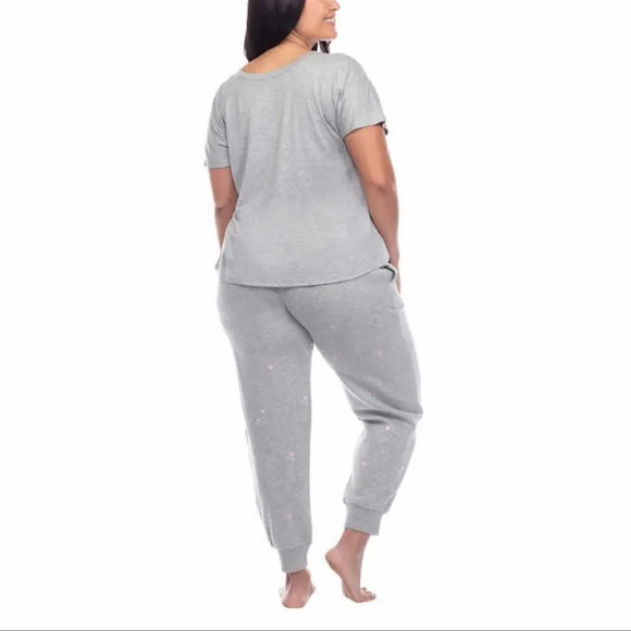 Honeydew Women’s Lounge 2-Piece Blue puppy paw prints  PJs Size XXL - Picture 11 of 15